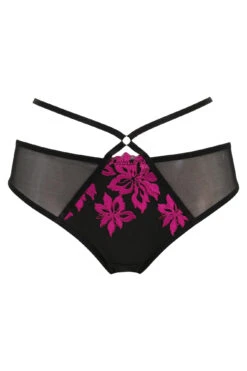 Roxie Strapped Brazilian - Black/Hot Pink 8 Roxie Strapped Brazilian - Black/Hot Pink -Sultry Curve 266939 20211029110700