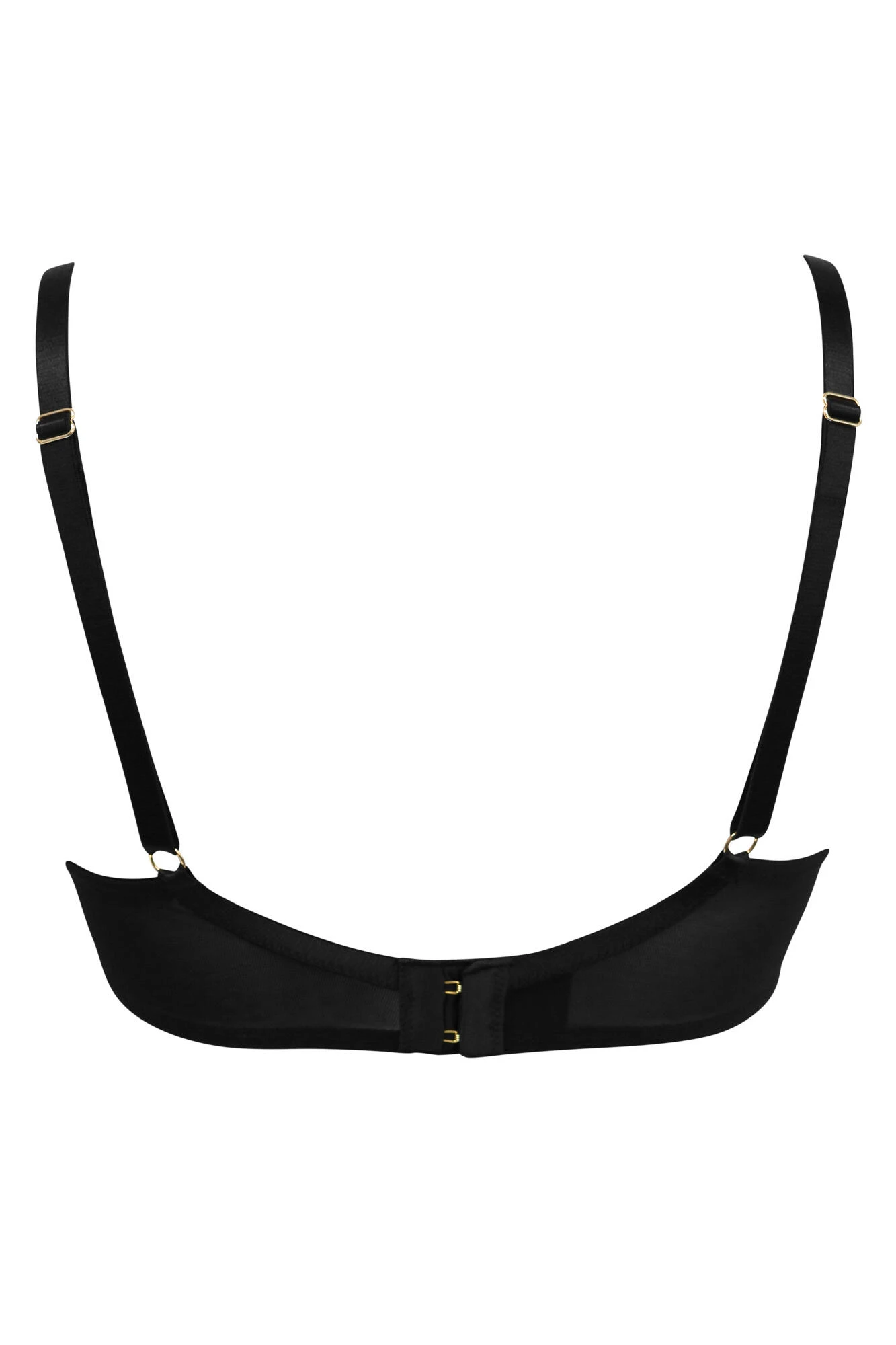 For Your Eyes Only Underwired Quarter Cup Bra - Black 7 For Your Eyes Only Underwired Quarter Cup Bra - Black - Image 5