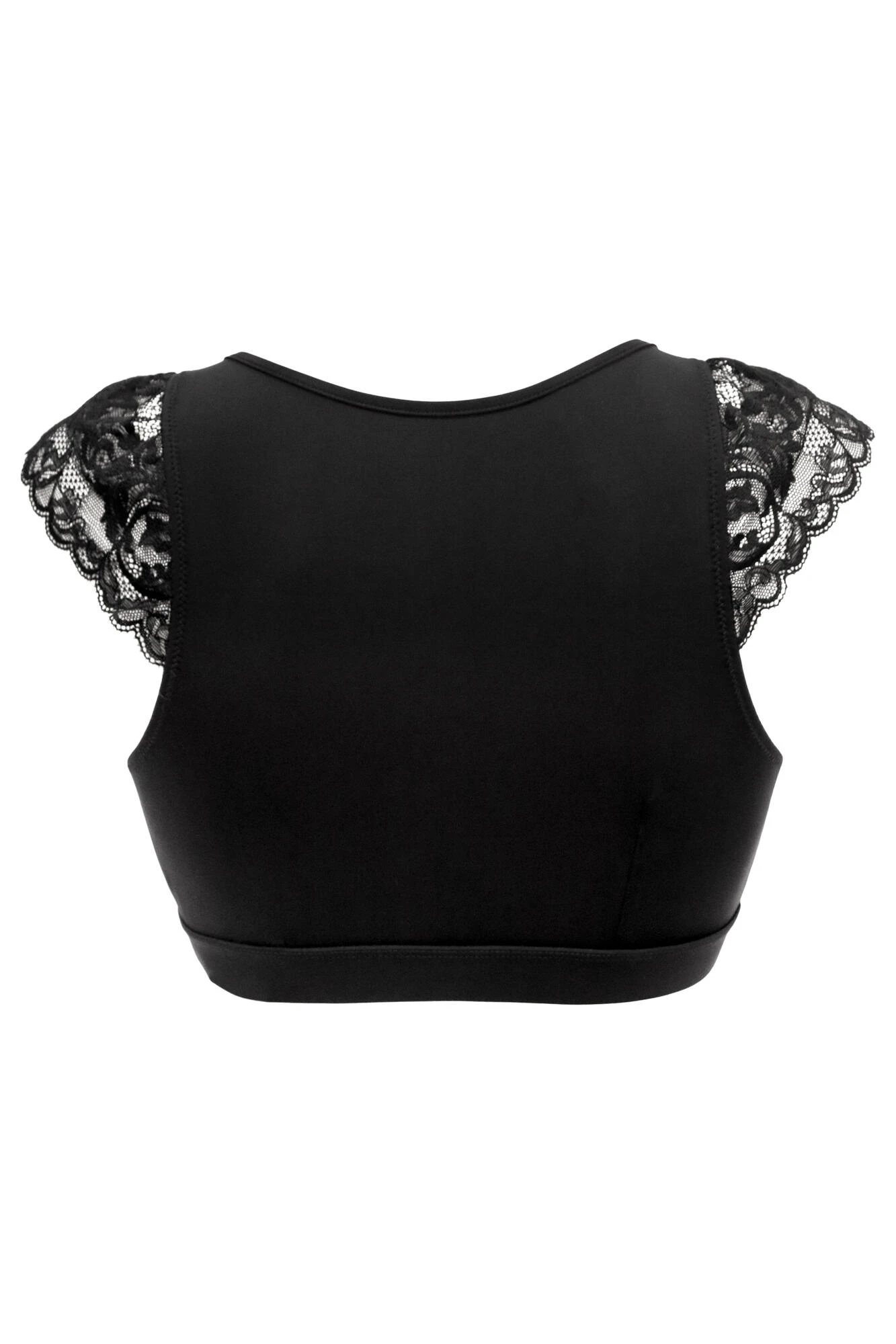 For Your Eyes Only Tie Front Bralette - Black 8 For Your Eyes Only Tie Front Bralette - Black - Image 6