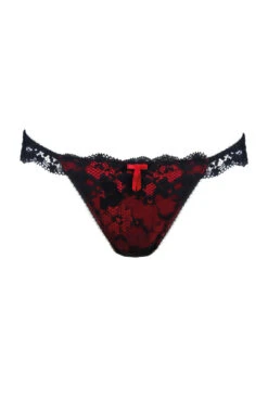 Amour Balconette Set - Black/Scarlet 16 Amour Balconette Set - Black/Scarlet -Sultry Curve 268226 20230830165700