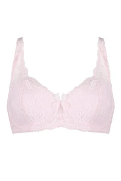 Flora Lightly Padded Underwired Set - Soft Pink -Sultry Curve 268392 20211108132200