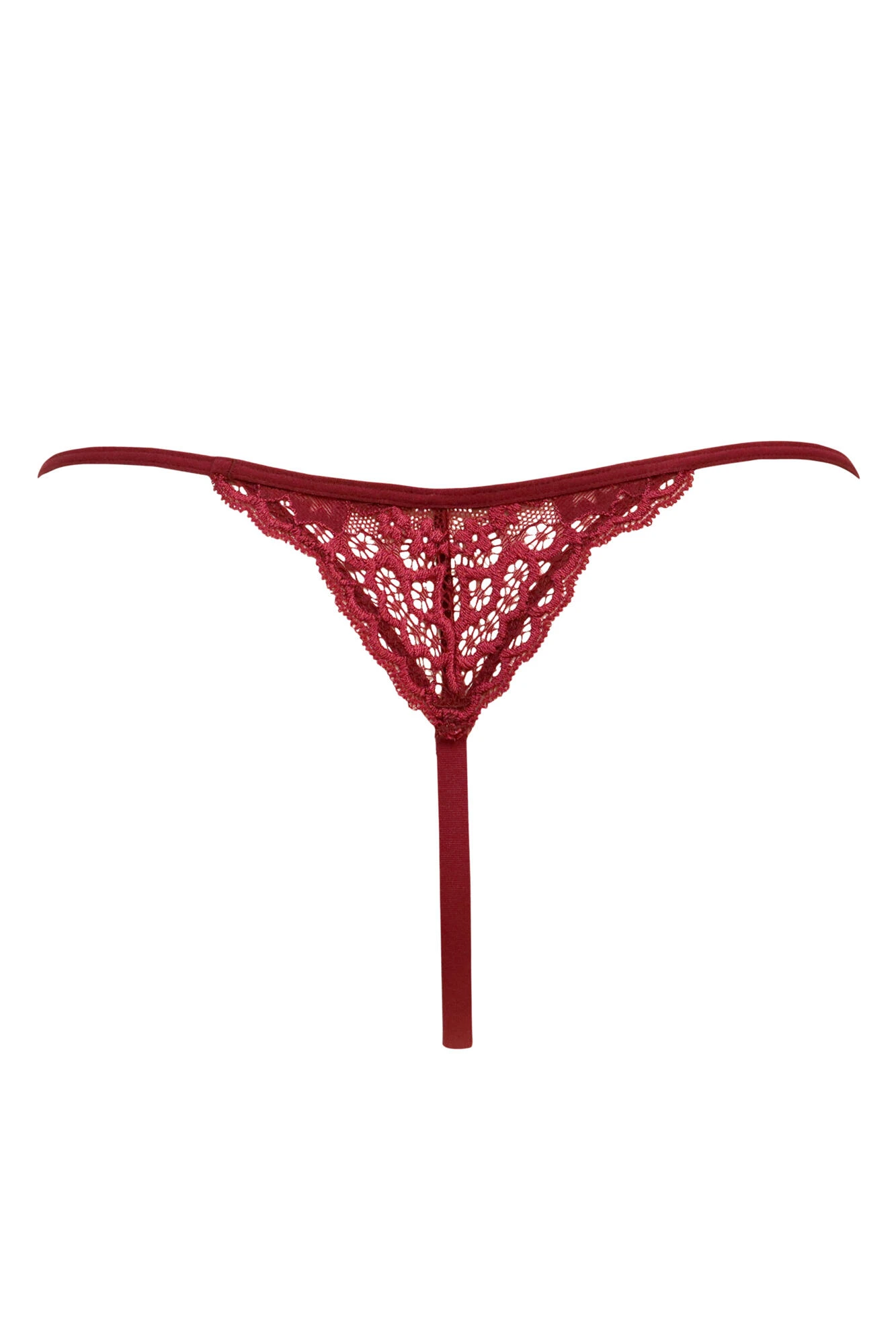 Opulence Front Fastening Set - Deep Red 8 Opulence Front Fastening Set - Deep Red - Image 6