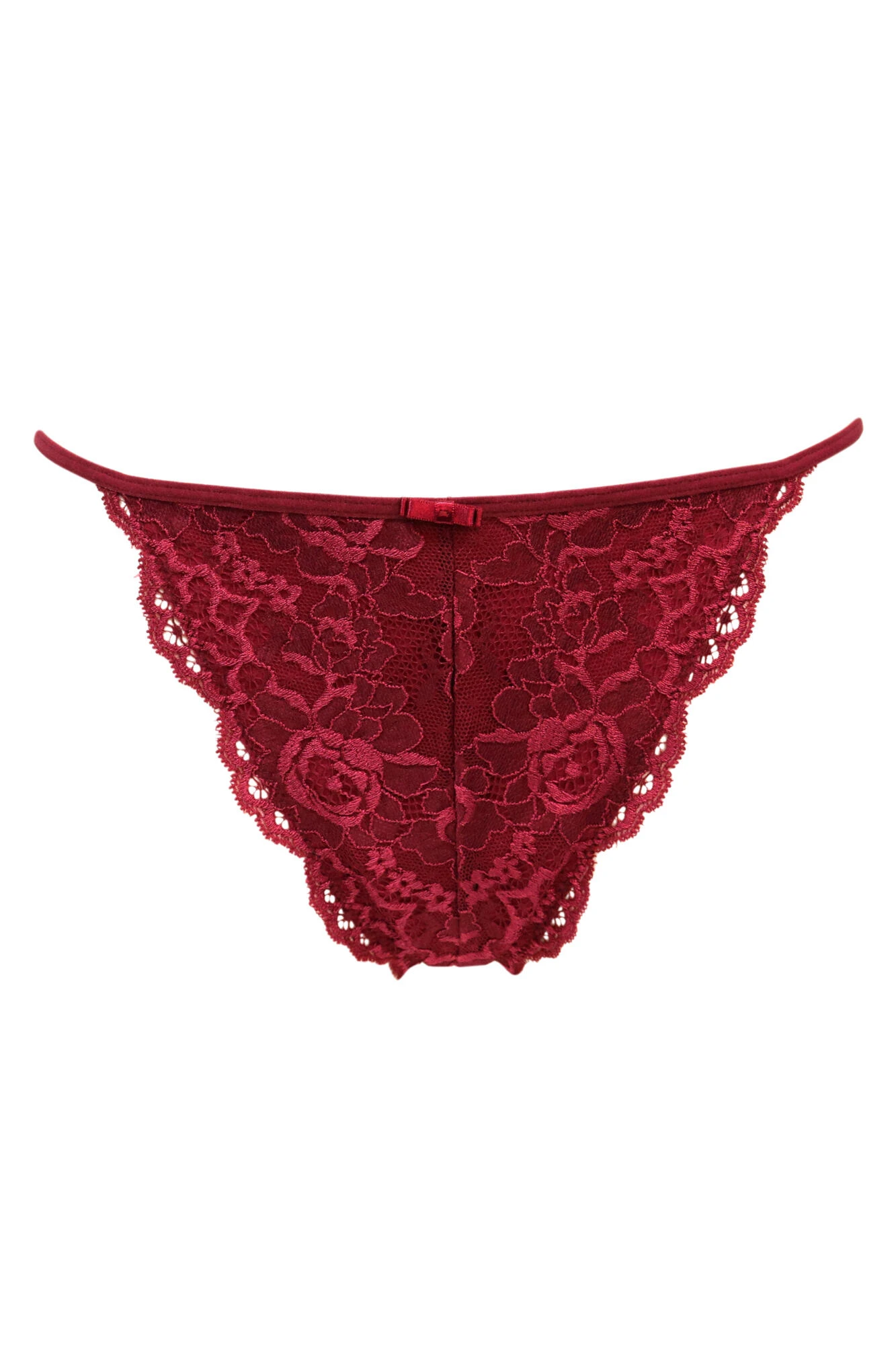 Opulence Front Fastening Set - Deep Red 7 Opulence Front Fastening Set - Deep Red - Image 5