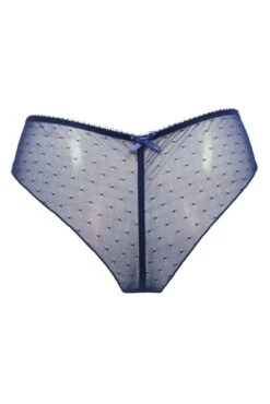 Flora Lightly Padded Underwired Set - Navy -Sultry Curve 269746 20211125103000