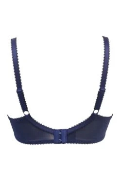 Flora Lightly Padded Underwired Set - Navy -Sultry Curve 269749 20211125103000