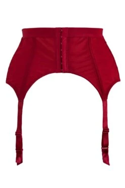 Dark Romance Deep Suspender - Red/Black -Sultry Curve 270889 20221111165400