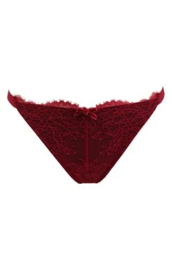 Dark Romance Thong - Red/Black -Sultry Curve 271342 20221027164700