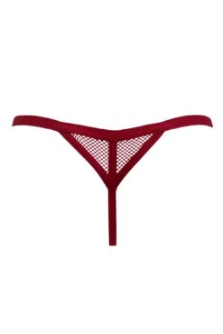 Dark Romance Thong - Red/Black -Sultry Curve 271343 20221027164700