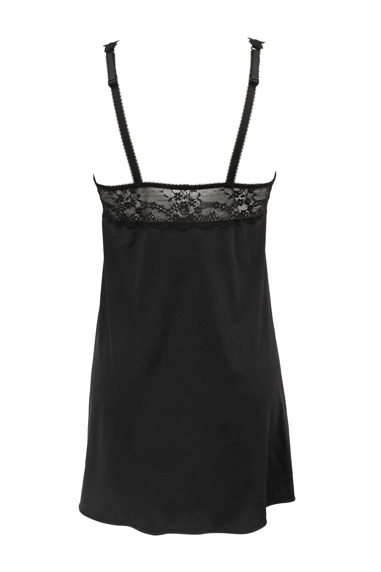 Flora Luxe Chemise - Black 9 Flora Luxe Chemise - Black - Image 7