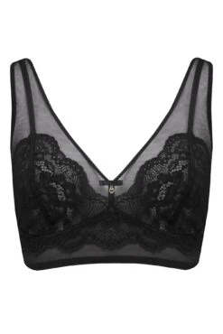 Milan DD+ Non Wired Bralette - Black -Sultry Curve 272062 20211214122800