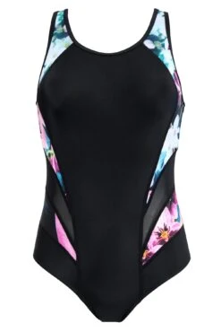 Energy Chlorine Resistant Control Swimsuit - Orchid Floral 10 Energy Chlorine Resistant Control Swimsuit - Orchid Floral -Sultry Curve 272757 20211216144200