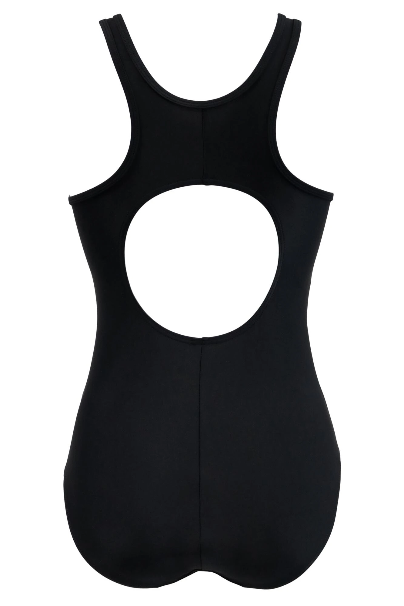 Energy Chlorine Resistant High Neck Zip Front Swim - Black/Pink 8 Energy Chlorine Resistant High Neck Zip Front Swim - Black/Pink - Image 6