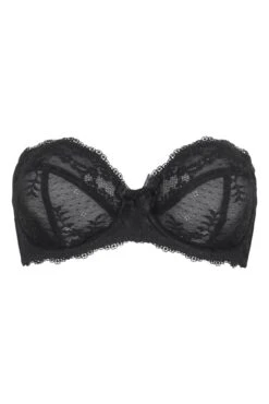 Flora Strapless Underwired Bra - Black -Sultry Curve 273210 20230628094700