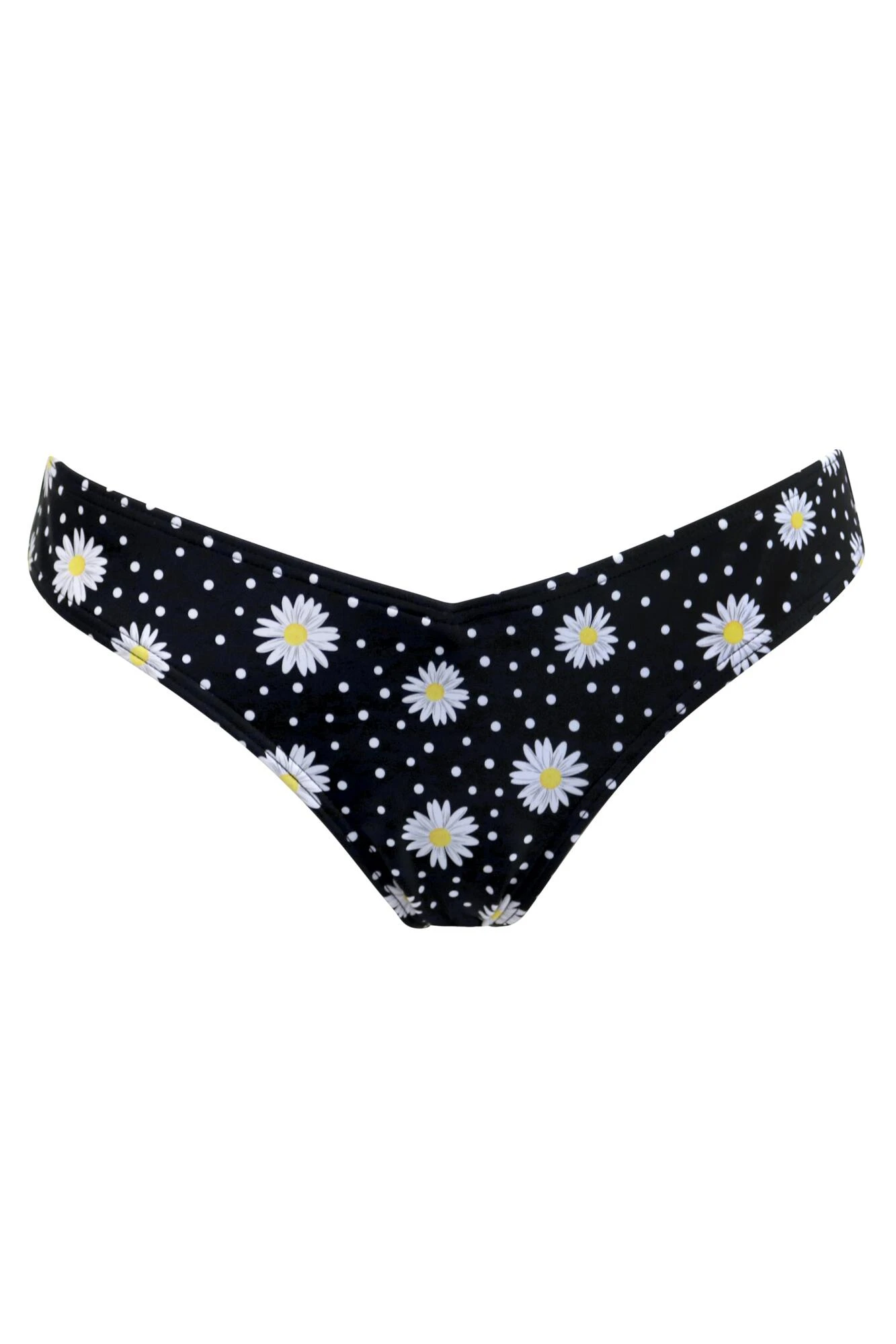 Out Of Office V Front High Leg Brief - Daisy Spot 7 Out Of Office V Front High Leg Brief - Daisy Spot - Image 5