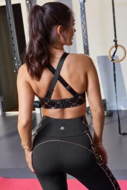 Energy Empower U/W Lightly Padded Convertible Spor - Black/Gold -Sultry Curve 275550 20221220113400