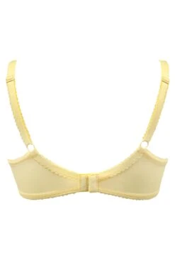Flora Lightly Padded Underwired Bra - Yellow -Sultry Curve 277541 20230425101500