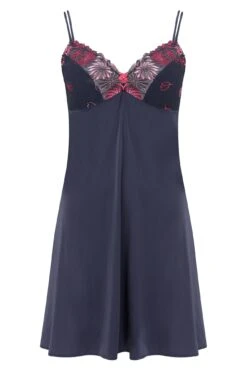 St Tropez Chemise - Slate/Pink 8 St Tropez Chemise - Slate/Pink -Sultry Curve 278094 20220311144300