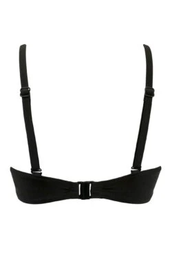 Santa Cruz Strapless Lightly Padded Underwired Top - Black -Sultry Curve 279040 20230814153800