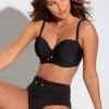 Santa Cruz Super High Waist Brief - Black -Sultry Curve 279069 20220315115700