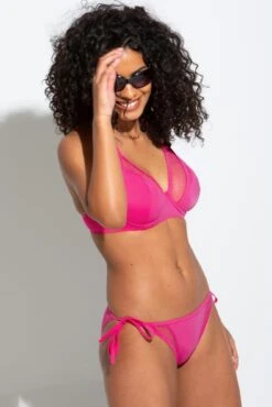 Glamazon High Leg Tie Side Brief - Hot Pink 9 Glamazon High Leg Tie Side Brief - Hot Pink -Sultry Curve 279181 20220318115500