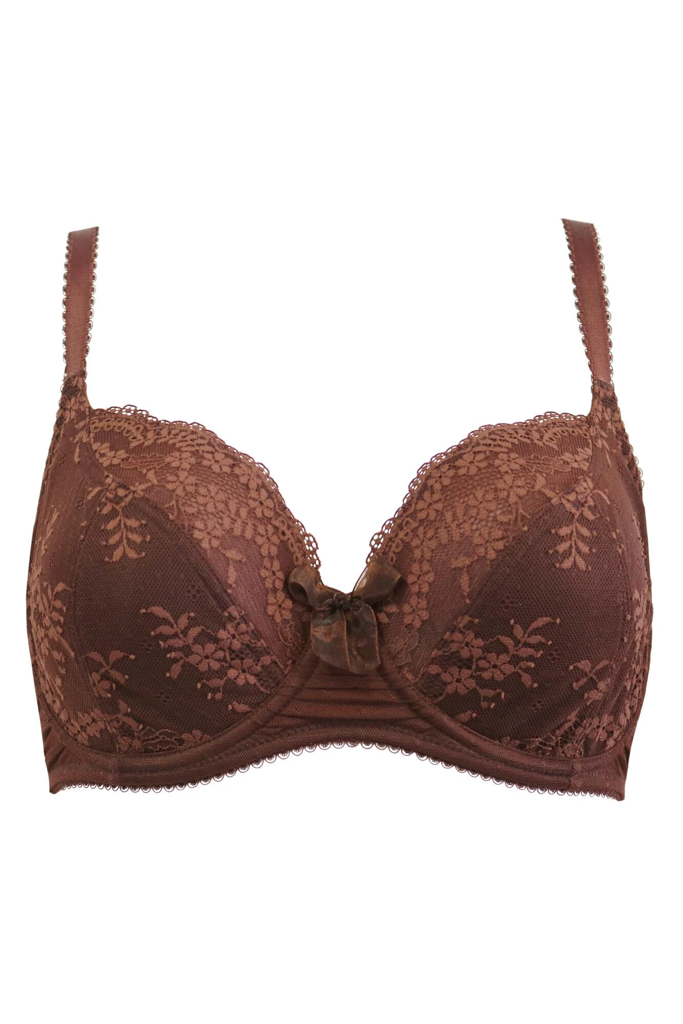Flora Underwired Bra - Chocolate 8 Flora Underwired Bra - Chocolate - Image 6