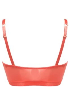 India Front Fastening Underwired Bralette - Coral -Sultry Curve 280988 20220330143000