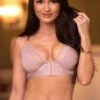 India Front Fastening Underwired Bralette - Rose Gold -Sultry Curve 280995 20220509151200