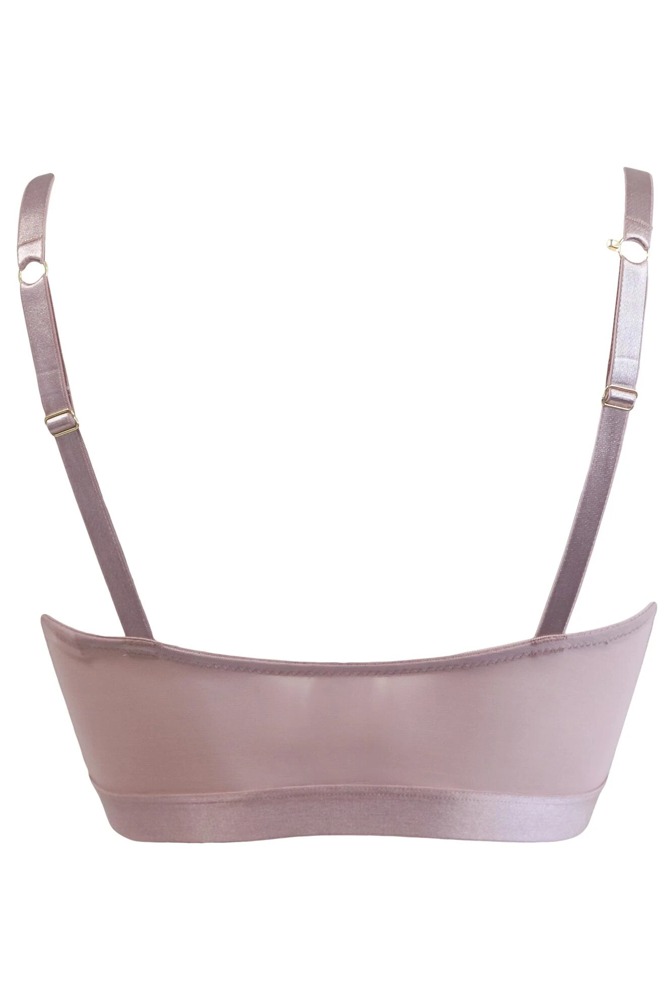 India Front Fastening Underwired Bralette - Rose Gold 8 India Front Fastening Underwired Bralette - Rose Gold - Image 6