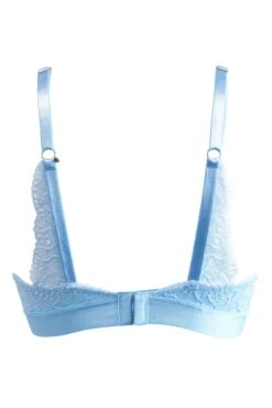 India Removable Padded Soft Triangle Bra - Powder Blue -Sultry Curve 281011 20220330143800