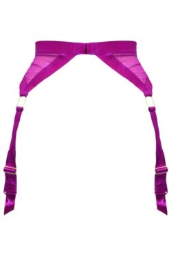 India Embroidery Suspender - Orchid -Sultry Curve 281117 20221122120400