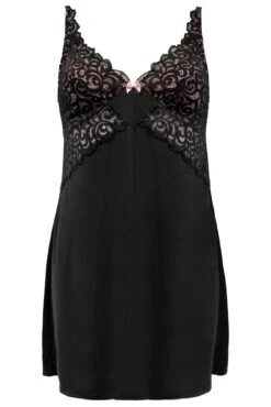 Romance Chemise - Black -Sultry Curve 281571 20220404120200