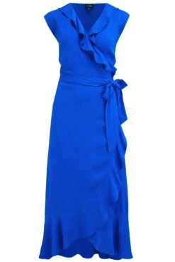 Midaxi Wrap Beach Dress - Ultramarine 16 Midaxi Wrap Beach Dress - Ultramarine -Sultry Curve 281870 20220428133000