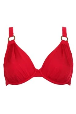 Samoa Non Padded Underwired Top - Red 10 Samoa Non Padded Underwired Top - Red -Sultry Curve 282414 20220412165600