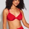 Samoa Non Padded Underwired Top - Red 1 Samoa Non Padded Underwired Top - Red -Sultry Curve 282415 20220412165600