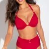 Samoa High Waist Control Brief - Red -Sultry Curve 282631 20220413143100
