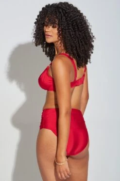Samoa High Waist Control Brief - Red -Sultry Curve 282633 20220413143100