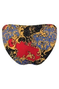 Riviera Ring Detail High Leg Brief - Multi -Sultry Curve 283424 20220426144700