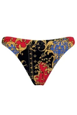 Riviera Ring Detail High Leg Brief - Multi -Sultry Curve 283425 20220426144700