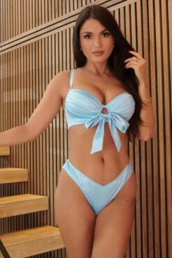 India Satin Padded Longline Bra - Powder Blue 12 India Satin Padded Longline Bra - Powder Blue -Sultry Curve 283493 20220512154700