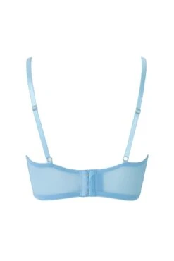 India Satin Padded Longline Bra - Powder Blue 15 India Satin Padded Longline Bra - Powder Blue -Sultry Curve 283495 20220512154700