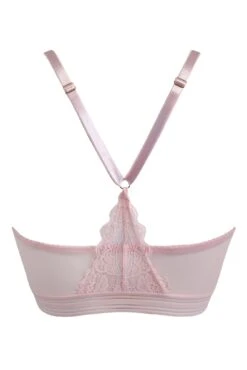 Revolution Front Fastening Underwired Bralette - Soft Pink -Sultry Curve 284227 20220426134300
