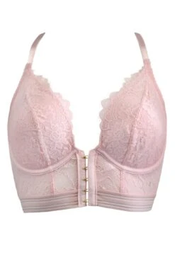Revolution Front Fastening Underwired Bralette - Soft Pink -Sultry Curve 284228 20220426134300