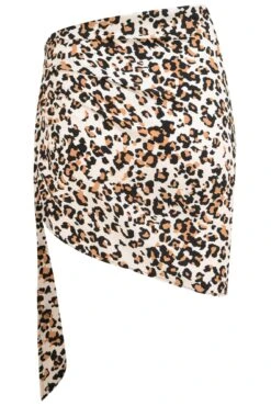 Multiway Mini Sarong - Neutral Leopard -Sultry Curve 284390 20220427093100