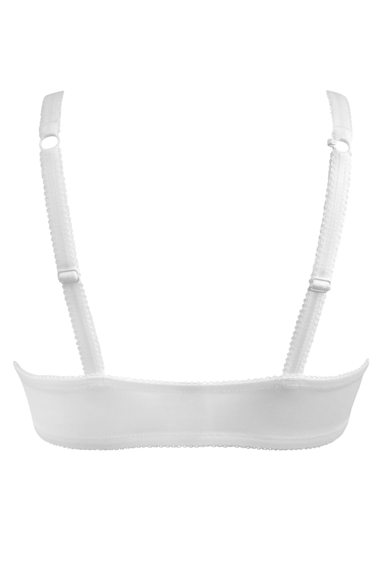 Reflection Front Fastening Padded Bra - White 7 Reflection Front Fastening Padded Bra - White - Image 5