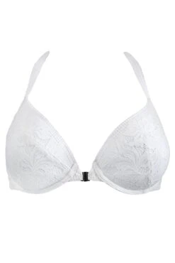 Reflection Front Fastening Padded Bra - White 11 Reflection Front Fastening Padded Bra - White -Sultry Curve 285318 20220504123300