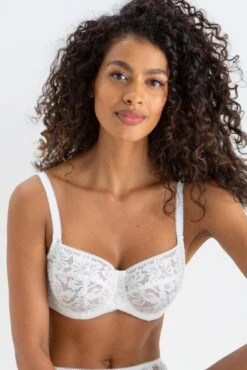 Reflection Side Support Bra - White 11 Reflection Side Support Bra - White -Sultry Curve 285340 20220504123500