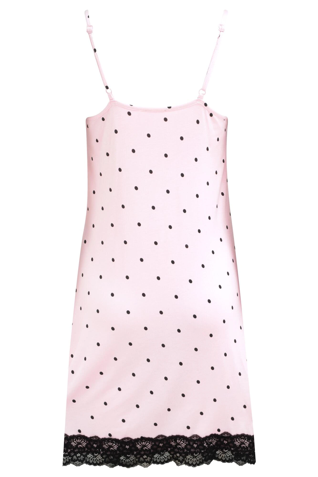 Sofa Loves Lace Hidden Support Soft Jersey Chemise - Blush/Black 7 Sofa Loves Lace Hidden Support Soft Jersey Chemise - Blush/Black - Image 5