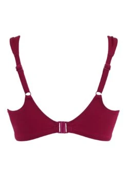 Space Underwired Cami Top - Dark Red -Sultry Curve 286426 20220923125500