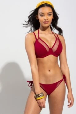 Glamazon High Leg Tie Side Brief - Red 9 Glamazon High Leg Tie Side Brief - Red -Sultry Curve 287127 20220531155400