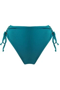 India Recycled High Waist High Leg Brief - Turquoise 8 India Recycled High Waist High Leg Brief - Turquoise -Sultry Curve 287529 20220607135400